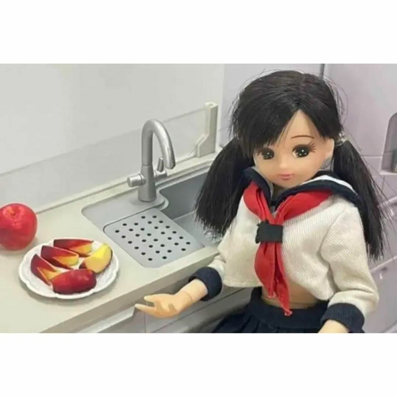 ☆リーメント☆うさぎりんご☆りんごジュース☆ミニチュア☆ドール 