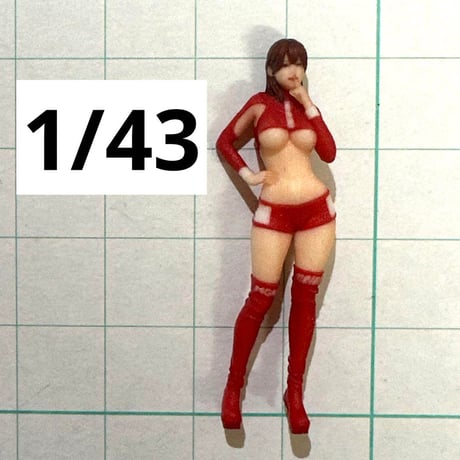 完成品　1/43 オーシャンコスモス　NEWタイプ　フィギュア　リアルフィギュア