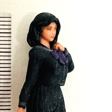 完成品　1/35 JK1 フィギュア　ミニカーに　リアルフィギュア　女子高生