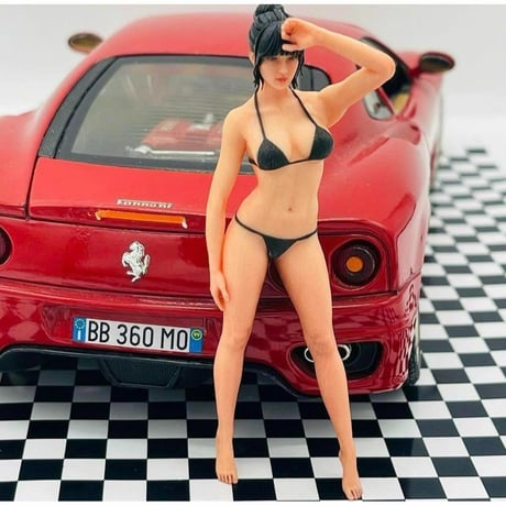 1/24 JOY8 フィギュア　完成品　リアルフィギュア　ミニカーに　ジオラマに