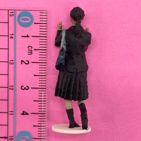 1/35 JKNJ フィギュア　完成品　ミニカーに　リアルフィギュア　ミニチュアイメージ　ミニチュア　ジオラマに　３D　女子高生