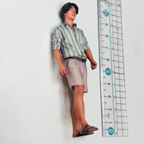 1/18 フィギュア　完成品　ミニカーに　リアルフィギュア　塗装済み完成品　ジオラマ　ドールハウスに