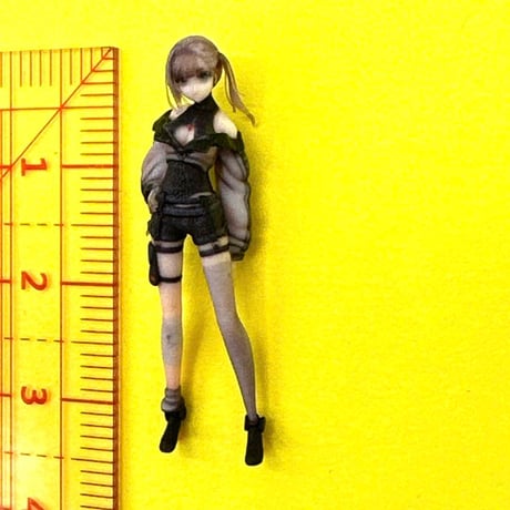 1/48 Q-JP-2 フィギュア　完成品　ミニカーに　1/64より大　ジオラマ