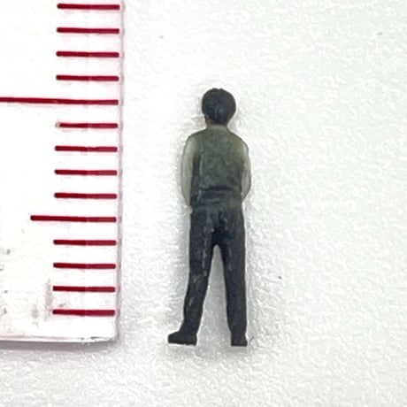 Nゲージ　フィギュア　JHS-001　男子高校生　高校生　完成品　鉄道模型　ジオラマ　レイアウト　リアルフィギュア　ミニチュアイメージ