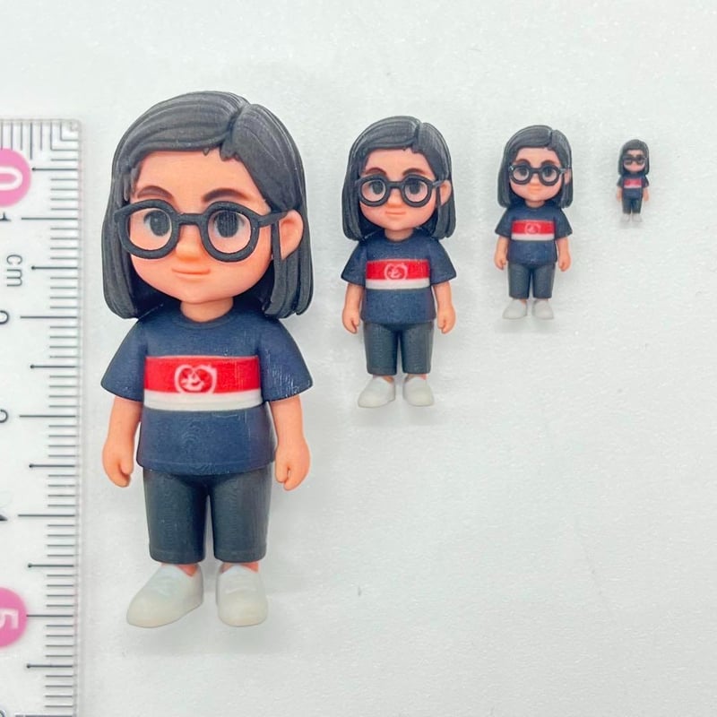 1/24 1/43 1/64 1/150 フィギュア四体 完成品 ミニチュア AI