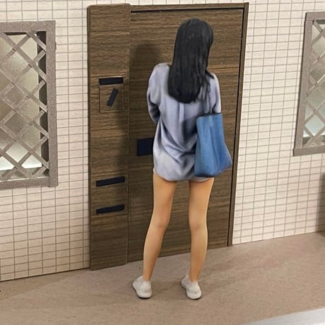 1/24 Jessst フィギュア　完成品　リアルフィギュア　３Dフィギュア　３Dプリント　　ジオラマに