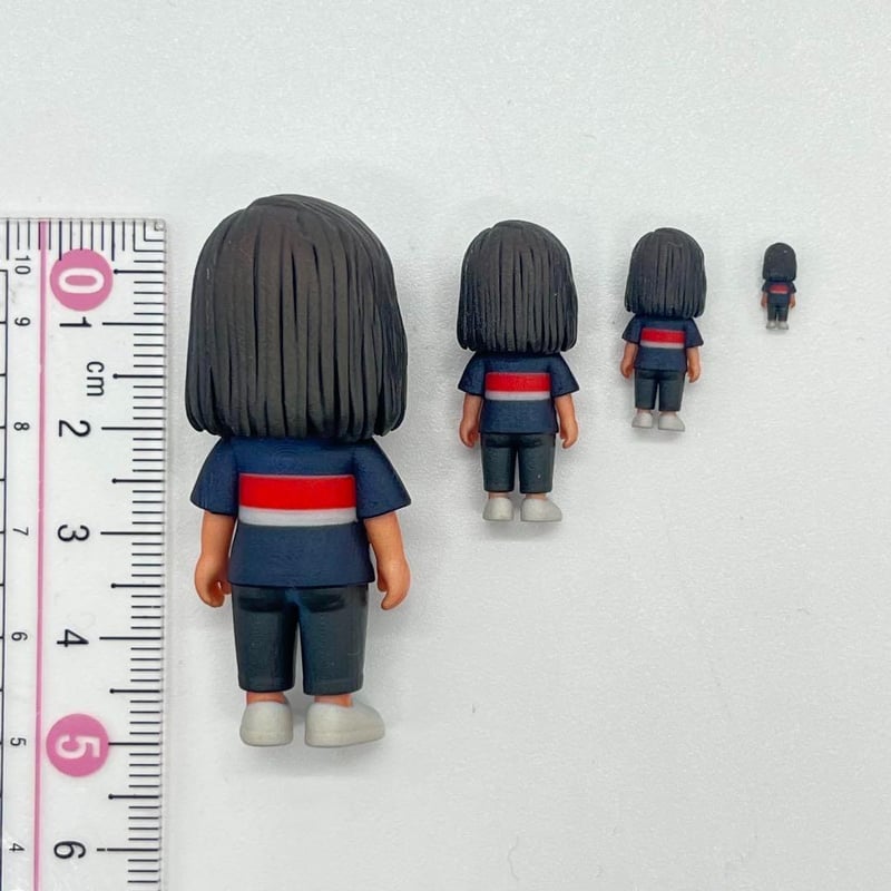 1/24 1/43 1/64 1/150 フィギュア四体 完成品 ミニチュア AI