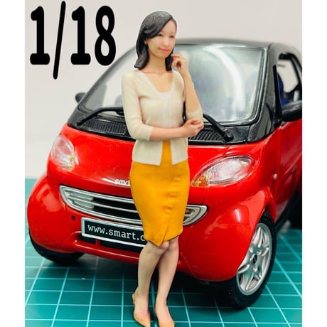 1/18 JOY13 フィギュア完成品1/64より大 ミニカーに完成品