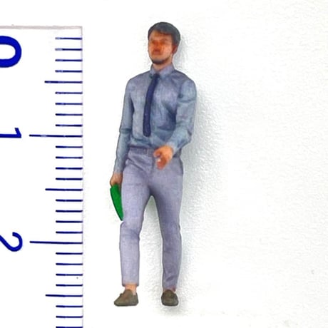 1/64 NU-1367 フィギュア　男性　完成品　ミニカーに　ミニチュア