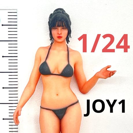 1/24 JOY1 完成品　フィギュア　ミニカーに　リアルフィギュア　ミニチュアイメージ　　ミニチュア