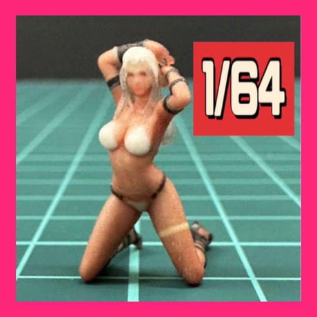 1/64★pw1★フィギュア★ミニカーに★ジオラマに★完成品 リアルフィギュア　ミニチュアイメージ