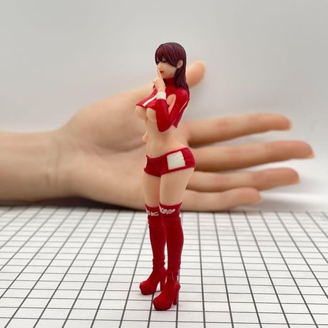 完成品　1/18 オーシャンコスモス0125　レースクィーン　フィギュア　リアルフィギュア　完成品　ミニチュアイメージ