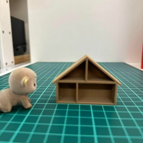 ミニチュア　ミニミニドールハウス　ドールハウスに　フィギュアに　1/64より小