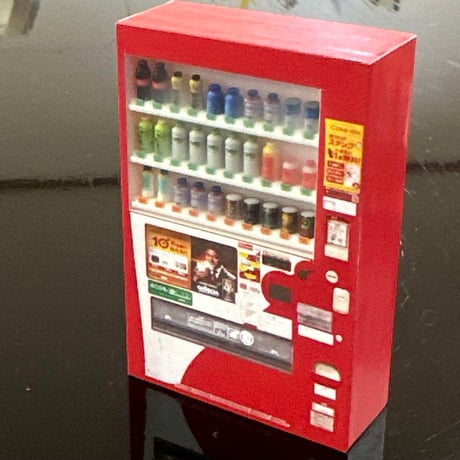 精密　自販機　ミニチュア　1/24 ドールハウスに　フィギュアに　1/64より大