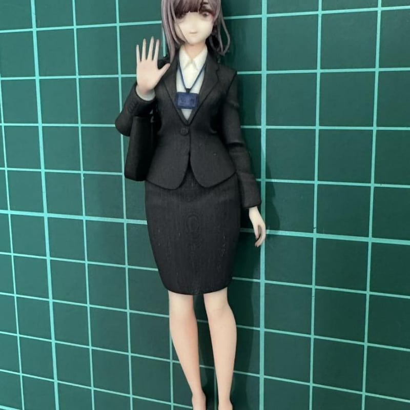 1/18 ルームウエア少女　フィギュア　完成品　1/64より大　ミニカーに 1/18 ルームウエア少女 フィギュア 完成品 1/64より大 ミニカーに