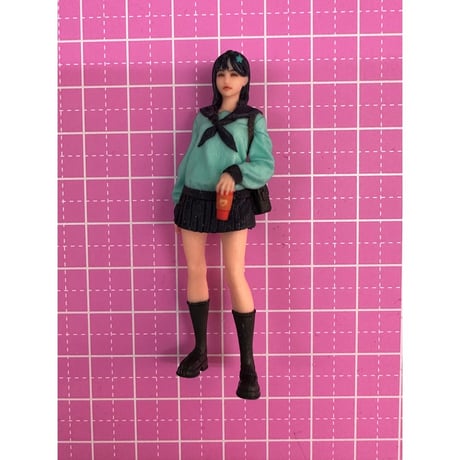 1/24 オーシャンコスモス0071　フィギュア　女子高生　完成品　リアルフィギュア