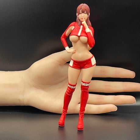 完成品　1/12 オーシャンコスモス　フィギュア　レースクィーン　1/64より大