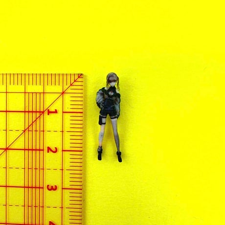 1/72 Q-JP-2 フィギュア　完成品　ジオラマに　リアルフィギュア　ミニチュアイメージ　ミニカーに