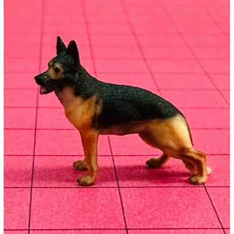 1/43★シェパード★犬★フィギュア★完成品★リアルフィギュア★ミニチュアイメージ