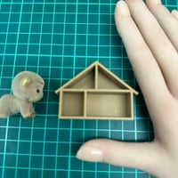 ミニチュア　ミニミニドールハウス　ドールハウスに　フィギュアに　1/64より小