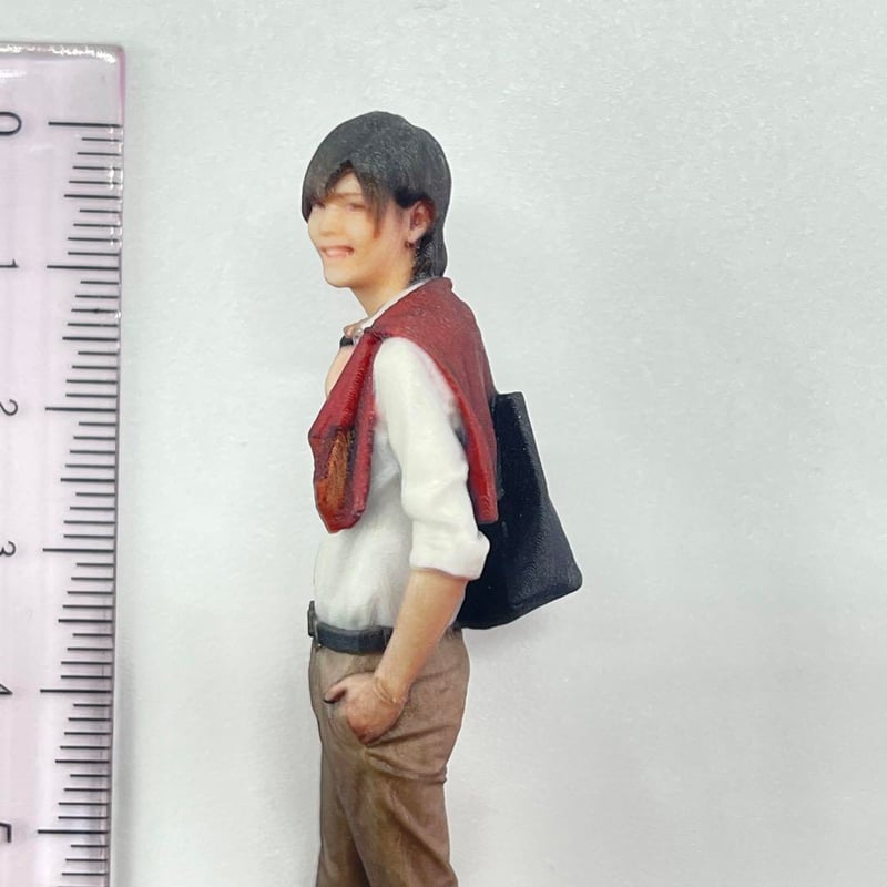 1/24 85-3 男性 フィギュア 完成品 1/64より大 ミニカーに ミニチュア
