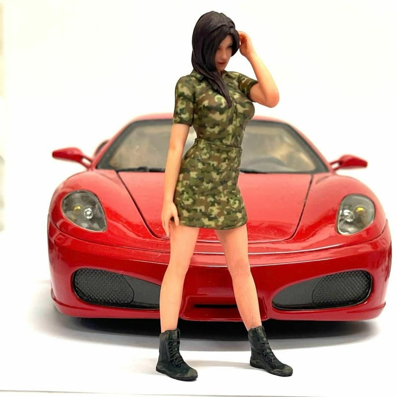 完成品 1/18 JOY18 フィギュア ミリタリー ミニカーに リアル