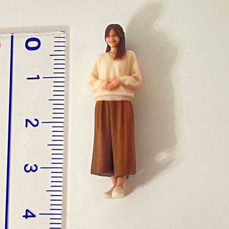 1/43 フィギュア　ミニチュアイメージお姉さん　ミニチュア　リアルフィギュア　ミニチュアイメージ　完成品　ミニカーに