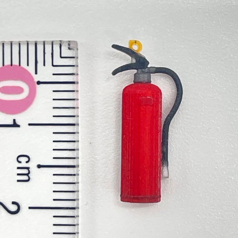 1/28 消火器 ミニチュア フィギュア ジオラマ ミニカーに 1/64より大