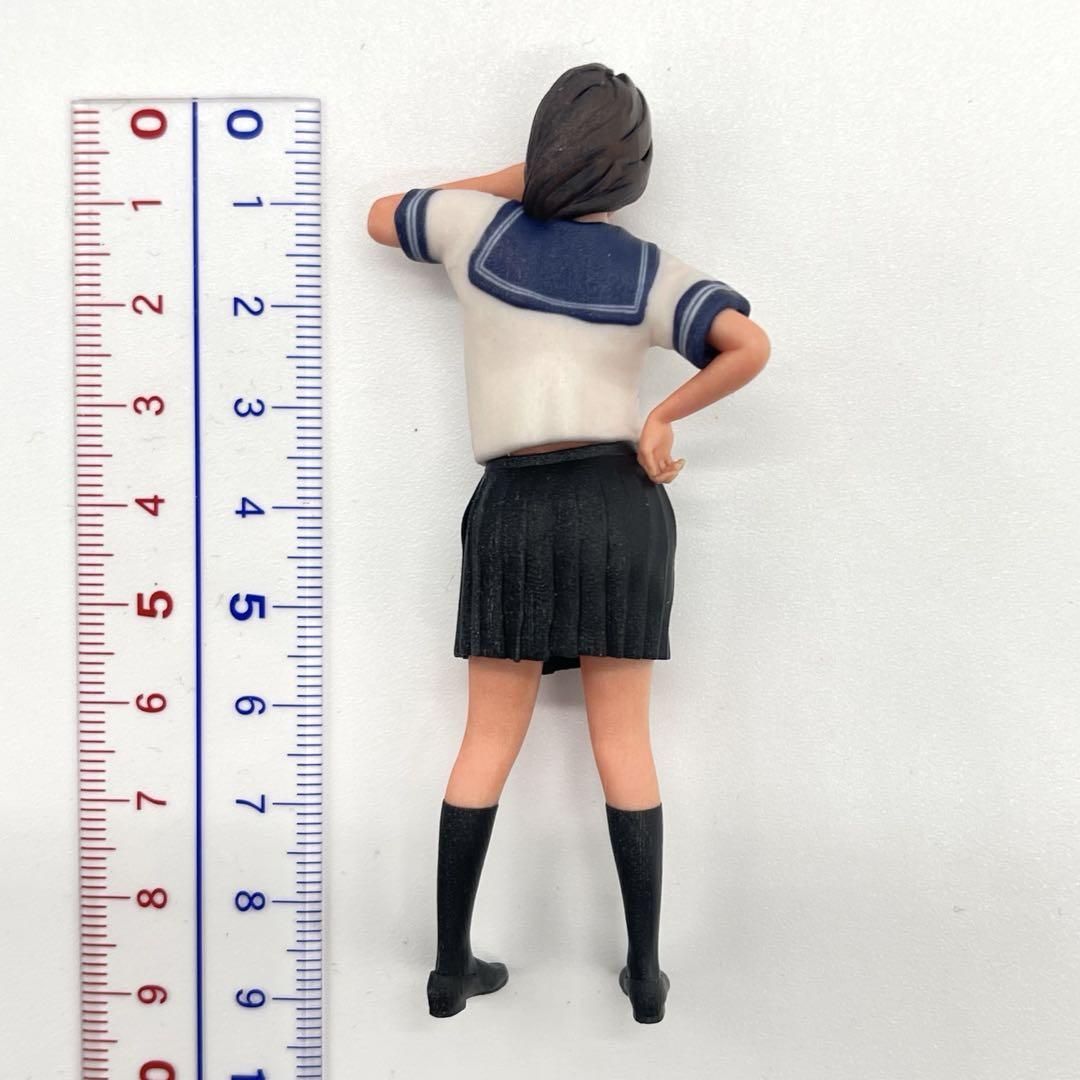 完成品 1/18 JK 5T フィギュア 女子高生 ミニカーに リアルフィギュア