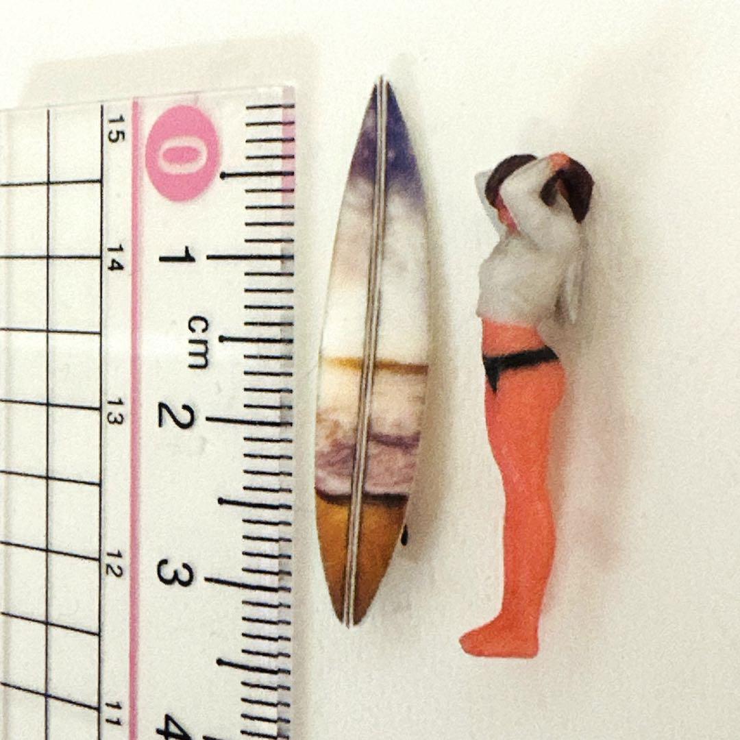 1/64 サーフボード③ ミニチュア フィギュアに ミニカーに