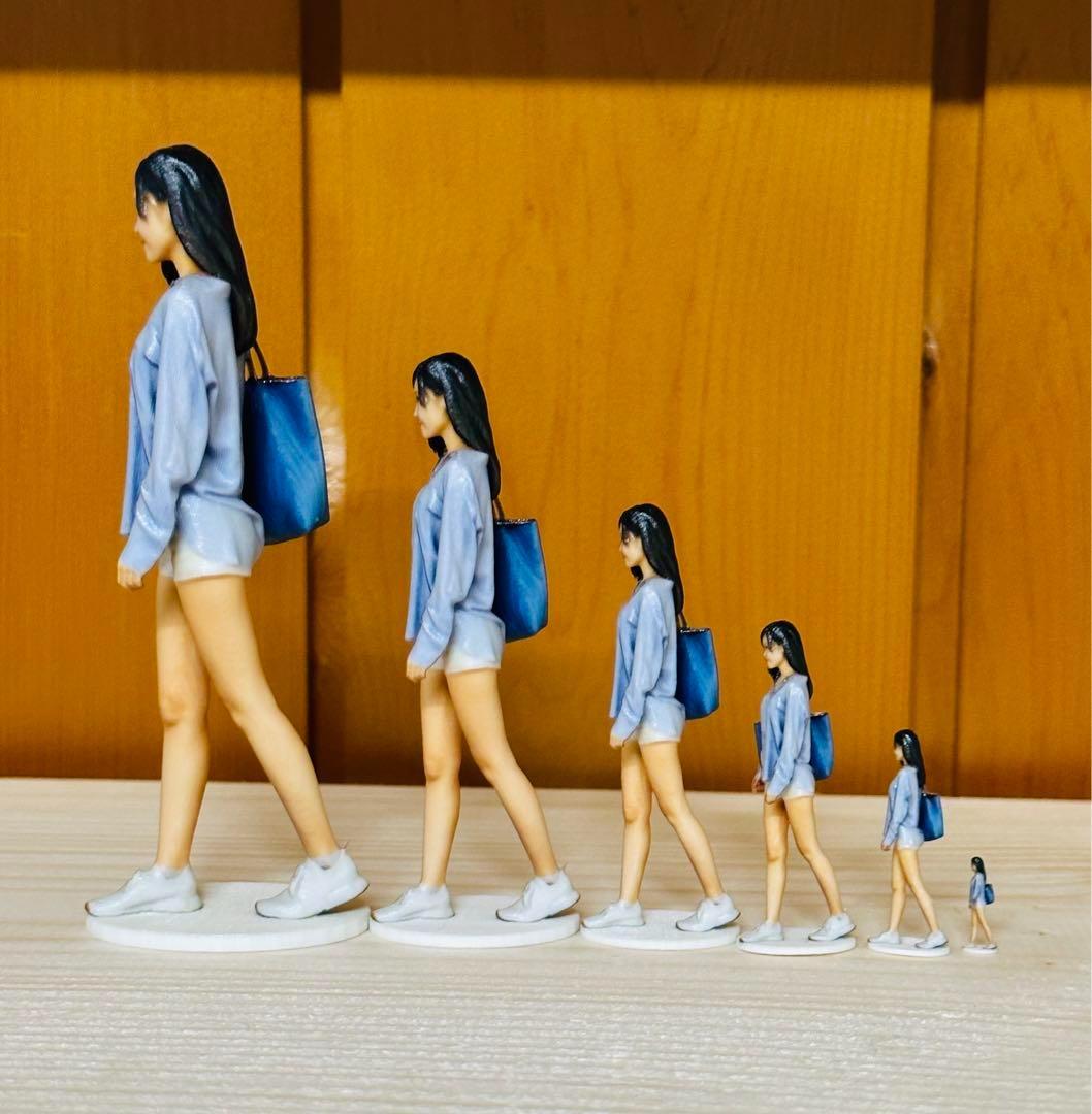 フィギュア6体☆1/150 1/64 1/43 1/32 1/24 1/18 リアルフィギュア