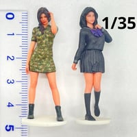 1/35 JOY18 JK1 フィギュア2体　台付　完成品　リアルフィギュア　ミニチュアイメージ　ミニチュア