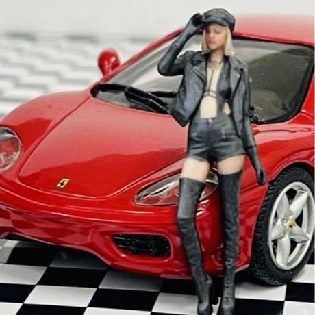 R1★1/43★フィギュア★1/64より大★ミニカーに★ジオラマに★完成品 リアルフィギュア　３Dフィギュア