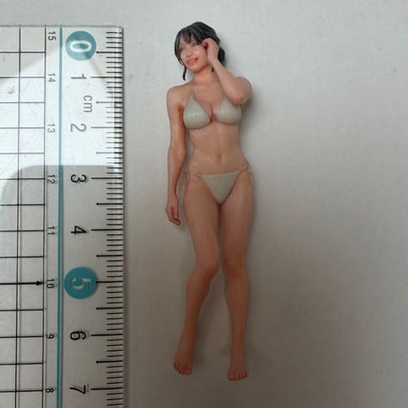 1/24 フィギュア　完成品　3DA-FIG-5435 リアルフィギュア　ミニチュア　水着　お姉さん　ビキニ