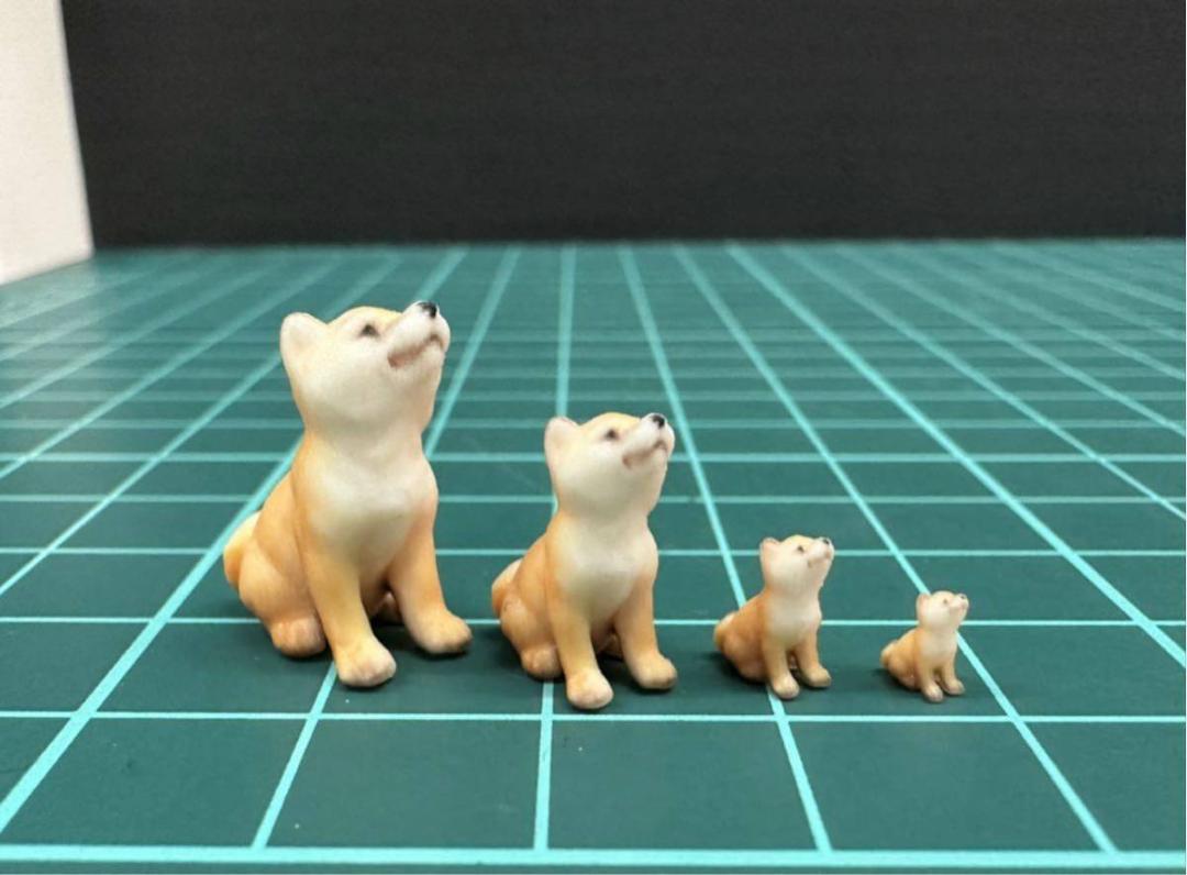 1/18 犬と女の子　フィギュア　完成品　1/64より大　ミニチュア 1/18 犬と女の子 フィギュア 外箱付き 3D ミニチュア 1/64より大
