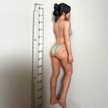 1/12 フィギュア　5435 完成品　水着　ミニカー　ジオラマ　1/64より大　リアルフィギュア　ミニチュアイメージ