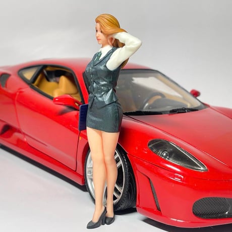 完成品　1/18 オーシャンコスモス OC-M0089 フィギュア　リアルフィギュア　ミニチュアイメージ　ミニカーに　ドールハウスに