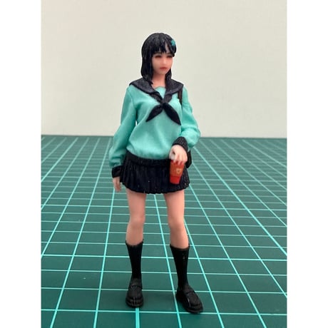 1/24 オーシャンコスモス0071　フィギュア　女子高生　完成品　リアルフィギュア