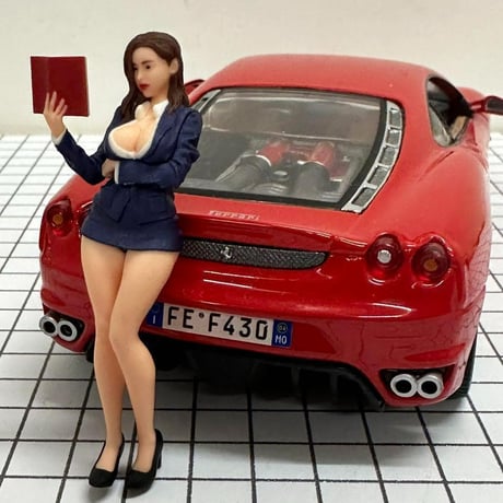 1/24 教師　オーシャンコスモス　フィギュア　1/64より大　ミニカーに