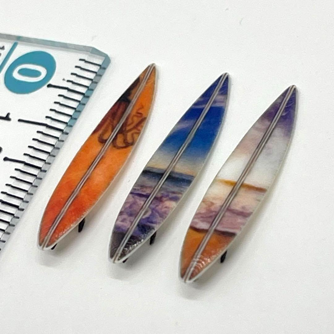 HOゲージ サーフボード3個 ミニチュア フィギュアに ジオラマ