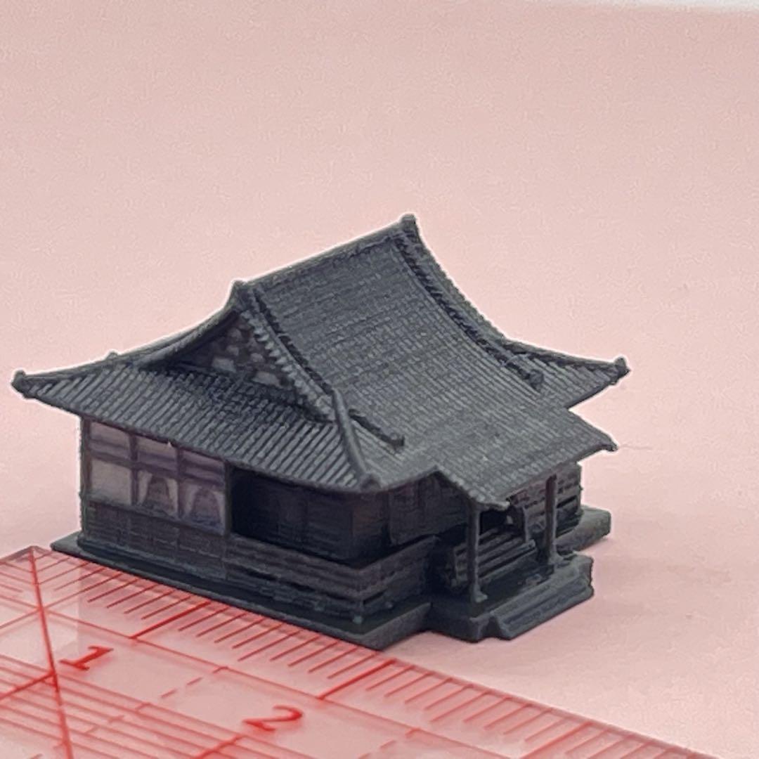 1/700 神社 寺 ミニチュア フィギュア 建物 ジオラマ 住宅模型