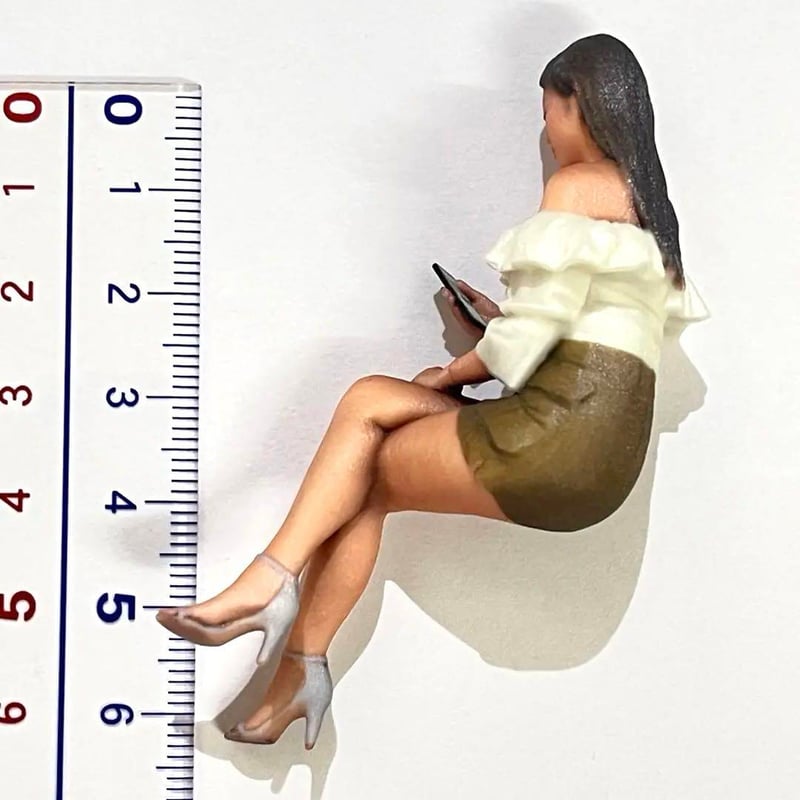 1/18 NU-1138 フィギュア 完成品 ミニカーに リアルフィギュア