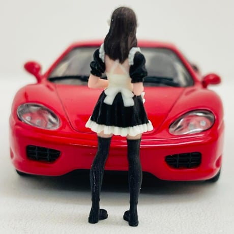 完成品　1/43 オーシャンコスモス　0086 フィギュア　リアルフィギュア　ミニチュア　ミニカーに　ジオラマに