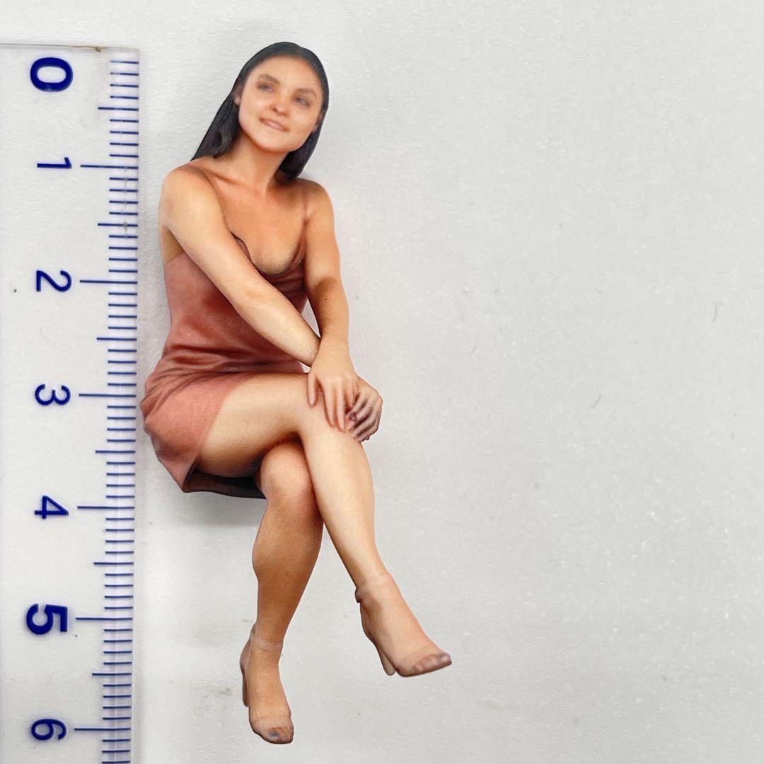 1/24 NU-1919 フィギュア 完成品 ミニカーに ミニチュアイメージ