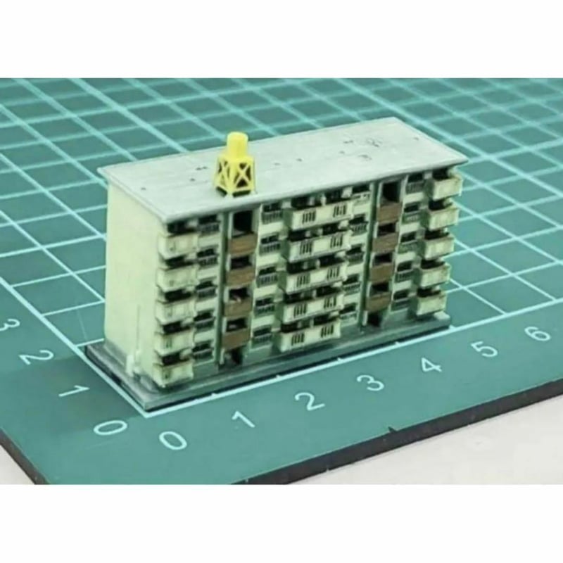1/700団地☆ミニチュア フィギュア☆リアルフィギュア 建築模型 1/700団地☆ミニチュア フィギュア☆リアルフィギュア 建築模型