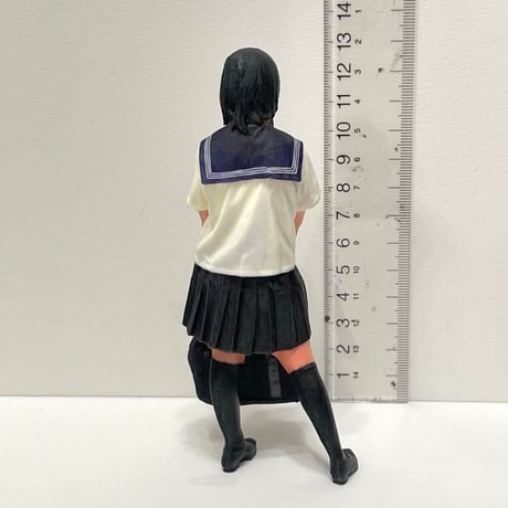 1/12 女子高生　JKN フィギュア　リアルフィギュア　完成品　1/64より大　ミニチュア　ドールハウスに　ミニチュアイメージ