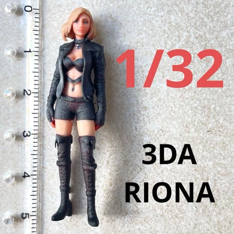 1/18 3DA-RIONA フィギュア　完成品　1/64より大　ミニカーに 1/18 3DA-RIONA フィギュア 完成品 1/64より大 ミニカーに