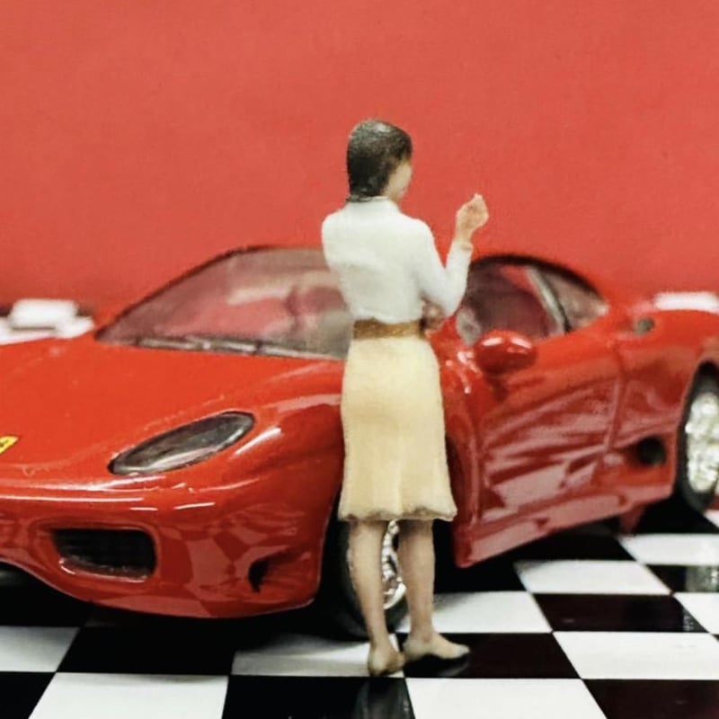 7-1☆1/64☆フィギュア☆ミニチュアイメージ☆ミニカーに