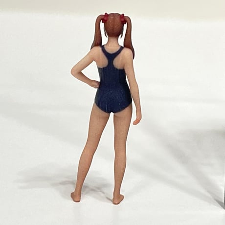 1/64 フィギュア　水着　ミニカーに　トミカに　ジオラマ　ミニチュア