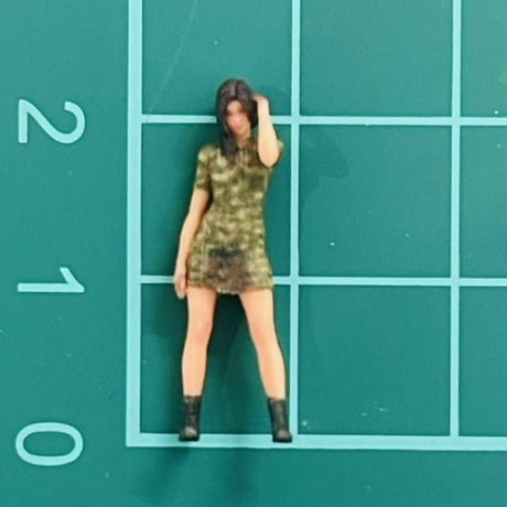 1/72 JOY18 フィギュア　　リアルフィギュア　ジオラマに　迷彩　ミニカーに